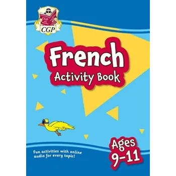 Francouzský jazyk New French Activity Book for Ages 9-11 (with Online Audio) - CGP Books