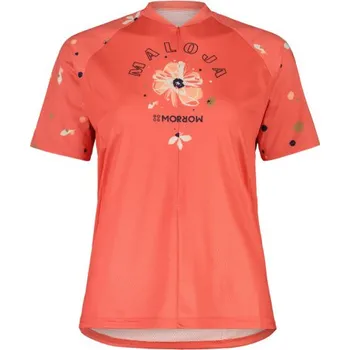 cyklistický dres Dámský cyklistický dres Maloja TENNOM. - oranžová S