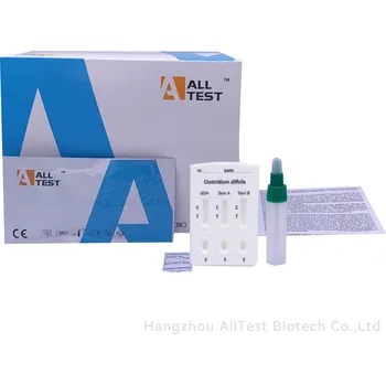 Diagnostický test ALLTEST 1x/100x Test na Clostridium difficile (C. diff) ze stolice Počet kusů: 100