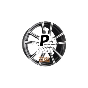 Disk AEZ MONTREAL DARK - Schwarz Glänzend Frontpoliert 8.00 x 20 ET 49.50 5x108