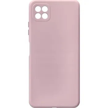Pouzdro na mobilní telefon CVK Kryt pískově růžový na Samsung Galaxy A22S 5G