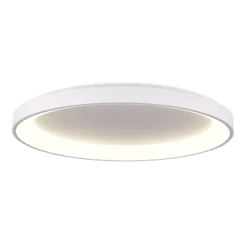 ACB Iluminacion Stropní LED svítidlo GRACE, ⌀ 78 cm, 80W, CRI90 Barva: Bílá, Teplota světla: CCT switch 2700/3000K, Stmívání, řízení: DALI/PUSH