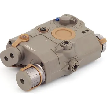 Sportovní střelba Element AN/PEQ-15 LED svítilna a červený / IR laser (RIS) - Dark Earth