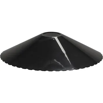 Star Trading Černé stínítko pro venkovní párty řetěz a venkovní patici E27