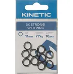 Kinetic - Kroužek 3x Strong 10ks 11mm - 77kg