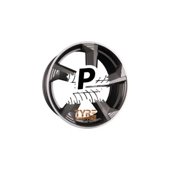 Disk DBV TORINO III Anthrazit Glänzend Front Poliert 7.50 x 17 ET 40.00 5x100