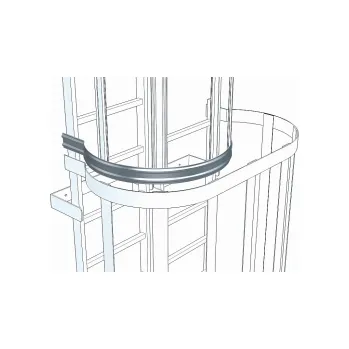 Žebřík Oblouk zádové ochrany 3/4 - nerez| 44287