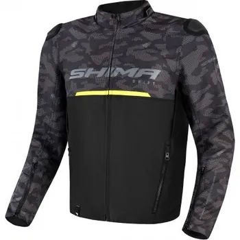 Moto bunda Bunda na motorku Shima Drift camo-černá