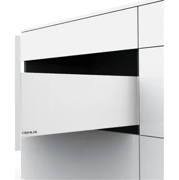 Nábytkové kování Cemux Zásuvka H BOX výška 167 mm - barva bílá Jmenovitá délka [mm]: 550