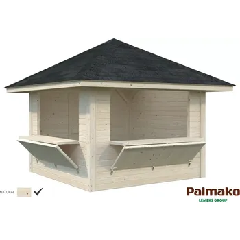 Zahradní domek Zahradní domek Palmako BIANCA 8,3 m2 SET 105 (Rozměr: 300x300 cm, tl.120x120 mm)