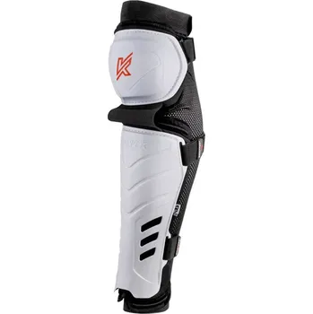 Hokejový chránič holeně Hokejbalové holeně Knapper AK7 Pro, bílá, 15" Knapper