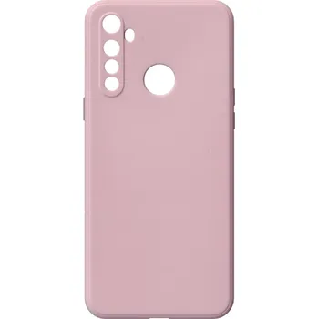 Pouzdro na mobilní telefon CVK Kryt pískově růžový na Realme 5