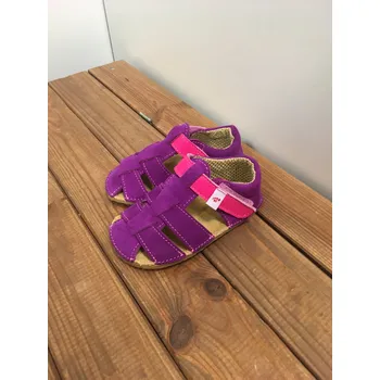 Chlapecká obuv Barefoot sandále SAM - Fuxia, Ef Barefoot Velikost: 25