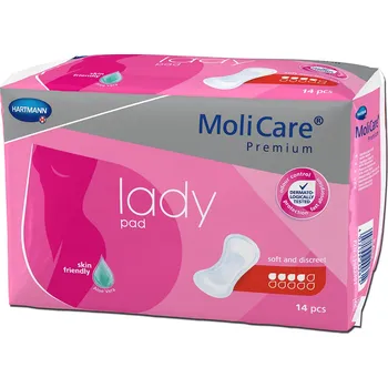 Inkontinenční vložka MoliCare Lady 4 kapky, savost 782 ml, 14 ks