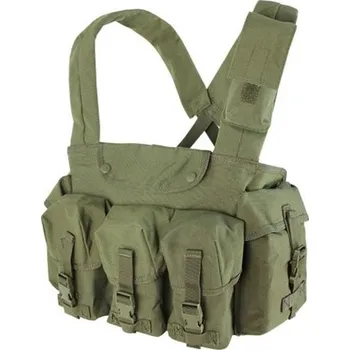 Neprůstřelná vesta Taktická vesta Chest rig 7 kapes - zelená, Condor