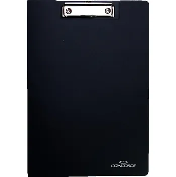 Psací podložka Desky Concorde s klipem A4, černá