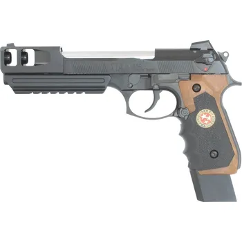 Airsoftová zbraň Airsoftová pistole M92 BioHazard Extended Comp - kovový závěr, GBB, WE