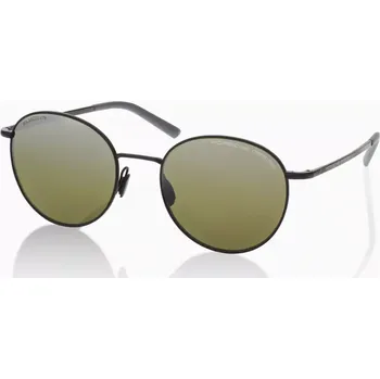 Sluneční brýle PORSCHE DESIGN Sunglasses P´8969 sluneční brýle černo hnědé se zelenými skly pol. (Jedinečné unisex sluneční brýle od Porsche Design s robustním rámem z nerezové oceli.)