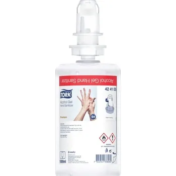 Dezinfekce Tork gelový dezinfekční prostředek na ruce s alkoholem, S4, 6 x 1000 ml, 424105