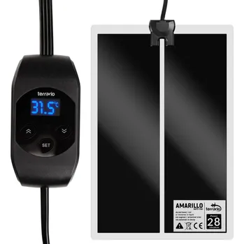 Topení do terária Terrario Amarillo 28W topná podložka s termostatem 53x28 cm