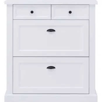 Botník ArtAdrk Botník na boty GALINEO P01 | bílá