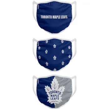 rouška Roušky Toronto Maple Leafs NHL FOCO - set 3 kusy EU Velikost: dospělá velikost