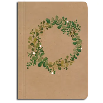 Baloušek KRAFT notes čistý A6 BUP2-3 zelený ,balení 10 ks 485054