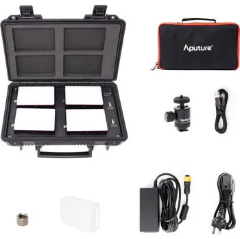 Aputure MC 4-Light Travel Kit