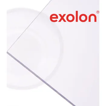 Plexisklo Exolon Plný polykarbonát Exolon mono 2UV čirý 8mm 1020 x 3050 mm
