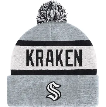 Čepice Fanatics Pánská zimní čepice Seattle Kraken NHL Biscuit Knit Skull