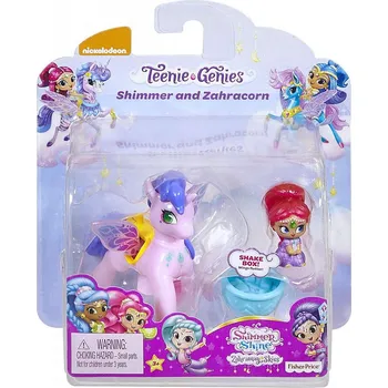Mattel Shimmer i Shine 17252 Set jednorožec růžový a Shimmer
