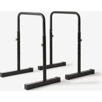 CORENGTH Posilovací bradla nastavitelná TS 100 ČERNÁ