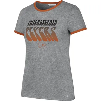 Dámské tričko Dámské tričko Philadelphia Flyers NHL Letter Ringer Velikost: L