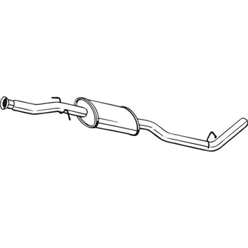 Tlumič výfuku Střední tlumič výfuku BOSAL 279-415