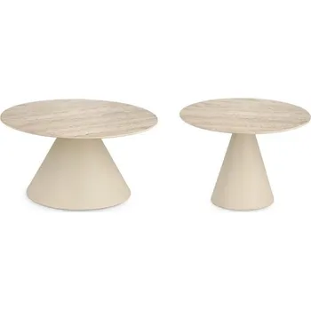 Konferenční stolek BIZZOTTO Set konferenčních stolků HARDY 30cm 37cm 0747282