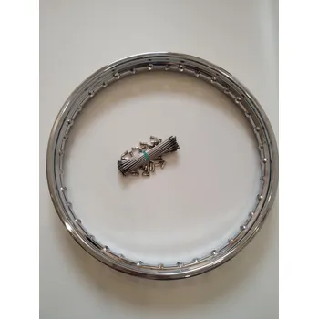 Ráfek na kolo Jawa 250/559 a 350/360 kompletní český výplet kola nerez a ráfek, panelka