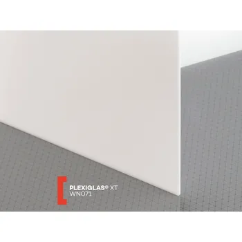 Plexisklo Röhm Opálové plexisklo Plexiglas XT 3mm WN071 (prop. 30%) 1520 x 2050 mm