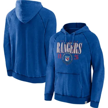 Pánská mikina Fanatics Pánská mikina New York Rangers NHL A/LS Hoodie Velikost: 2XL