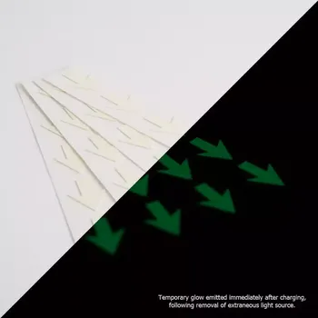 Lepicí páska Photoluminescent ‘Glow’ Arrows