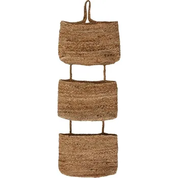 Přepravka na jídlo Koše na zavěšení House Doctor RUMLA V.109cm přírodní