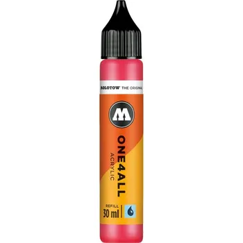 Akrylový inkoust MOLOTOW Refill Ink pro One4All 30ml, neon red fluo