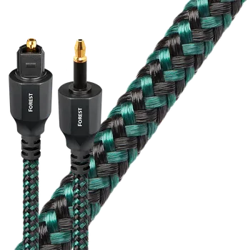Hi-Fi systém Audioquest Forest Optilink 0,75 m - optický kabel 3,5 mm mini-Full size