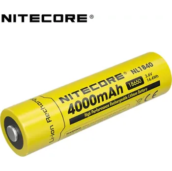 Článková baterie Baterie Li-Ion 18650 Nitecore 3.6V 4000mAh (NL1840)