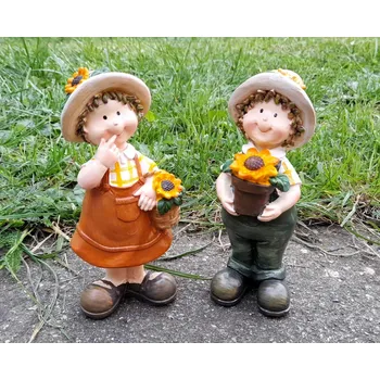 Zahradní dekorace Prodex Import Panenka nebo panáček