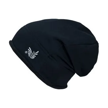 Kojenecký body Zimní čepice spadená Černá; Barva: černá; Velikost: 44