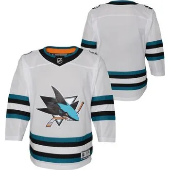 Outerstuff Dětský dres San Jose Sharks NHL Premier White Away Velikost: L/XL