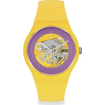 Hodinky Hodinky Swatch Purple Rings Yellow SO29J100