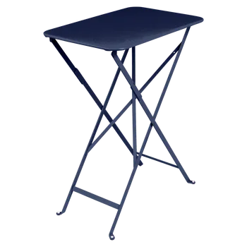 Zahradní stůl Skládací stolek Fermob BISTRO 57x37cm - Deep Blue