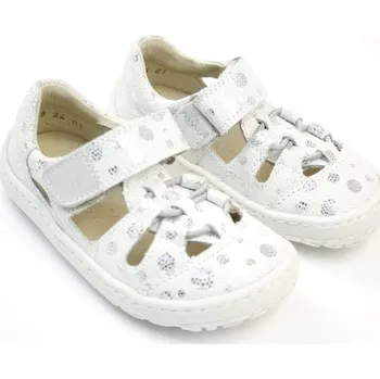 Dívčí sandály Froddo barefoot G3150262-9 White Shine EUR 30