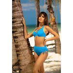 Modré bikiny s kalhotkami s vyšším pasem L3142/4 V.01 Velikost: 90D/XL
